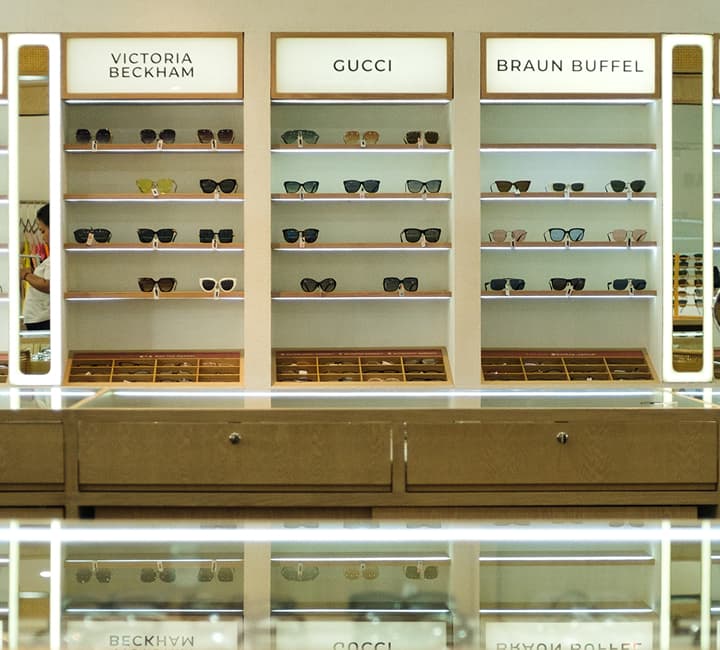 Premium eyewear brands at Bali Top Optical