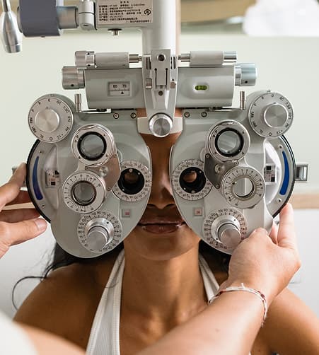 Eye health check step 2