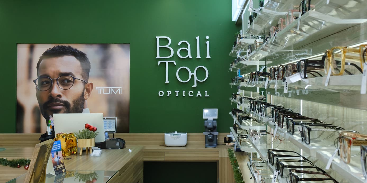 Bali Top Optical Denpasar store interior 1